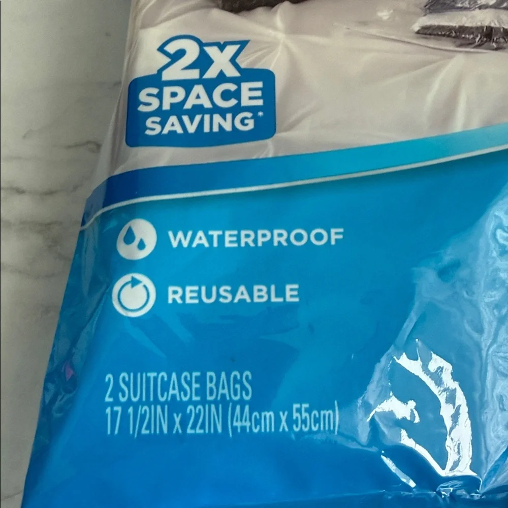Ziploc Space Bag Travel Set 3 packs Suitcase bags - Picture 4 of 7